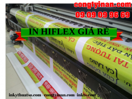 In hiflex quảng cáo chất lượng giá rẻ tại TP.HCM