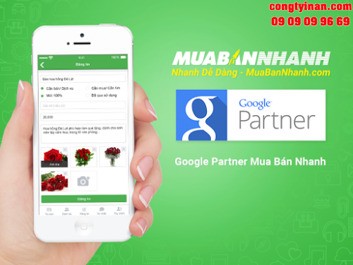 Dịch vụ quảng cáo Google với đối tác Google Partner, 174, Minh Thien, congtyinan.com, 07/03/2016 14:38:32