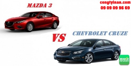 So sánh xe Chevrolet Cruze và Mazda 3, 170, Minh Thien, congtyinan.com, 26/02/2016 13:42:56